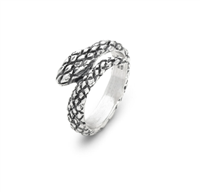 Anello Giovanni Raspini Donna Serpente in Argento